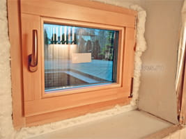 Фото деревянного окна 10